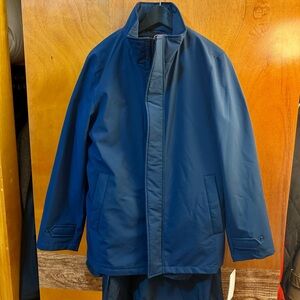 Dockers Men's Navy Raincoat